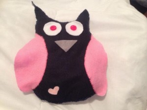 diy felt owl