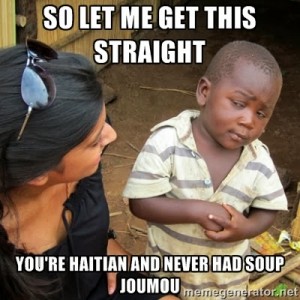 Soup Joumou meme