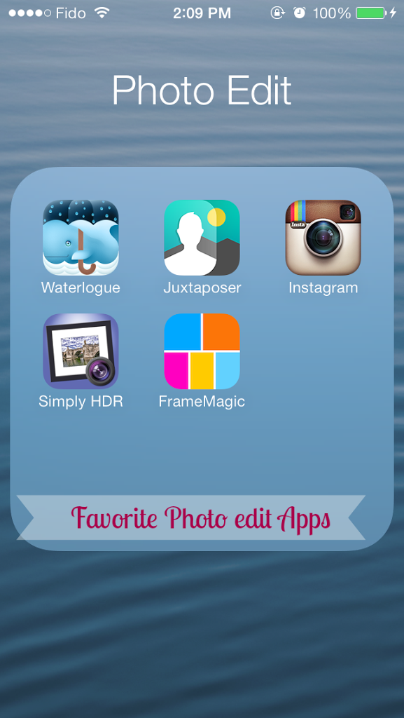 My Top 5 Favorite Photo Edit Apps