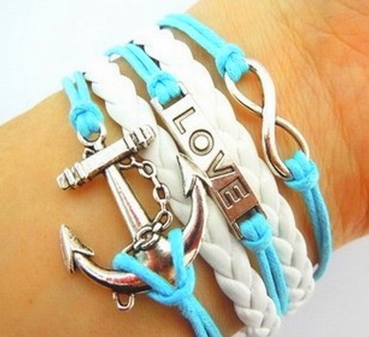 Leather Charm Bracelet From Penny Auctions
