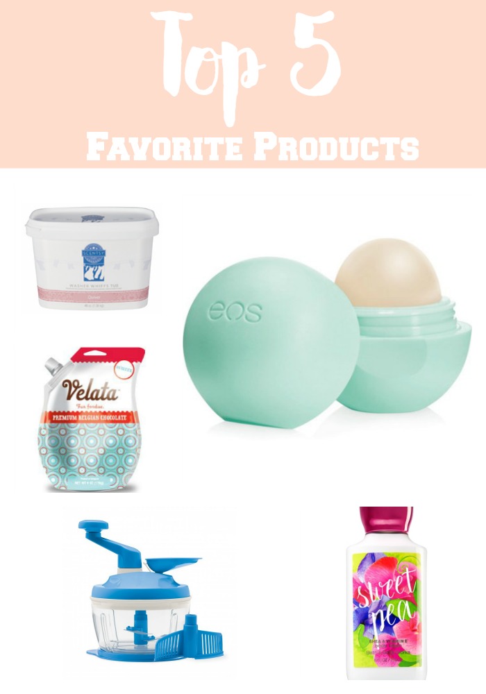 Top 5 Favorite Products