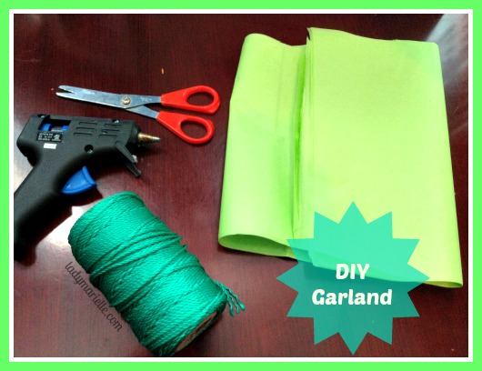 Diy Tissue Garlands