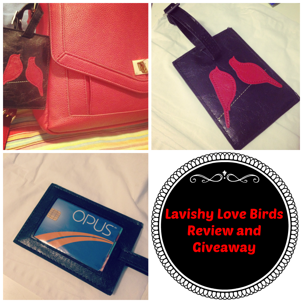 Lavishy Love Birds Leather Tag Giveaway