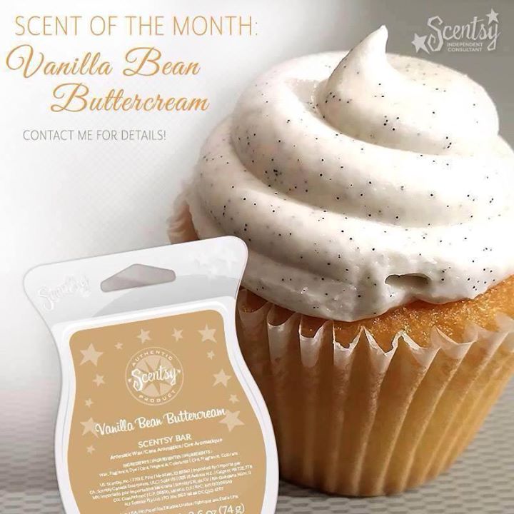 July Scent Of The Month: Vanilla Bean Buttercream!