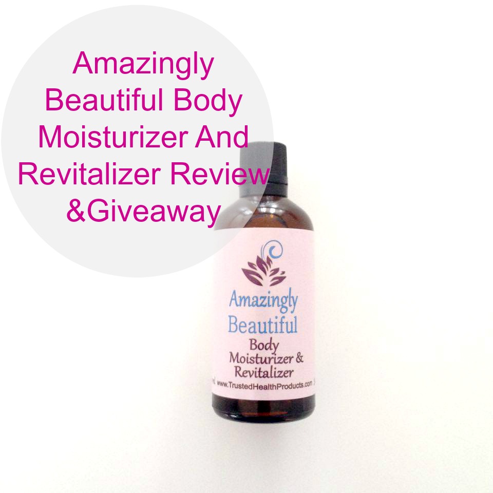 Amazingly Beautiful Body Moisturizer And Revitalizer