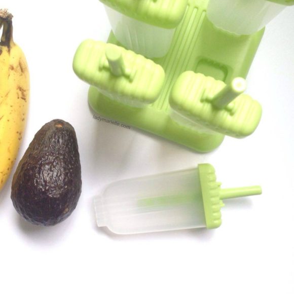 Three Easy Homemade Popsicles Recipes: Avocado and banana