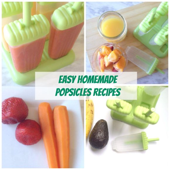 Three Easy Homemade Popsicles Recipes
