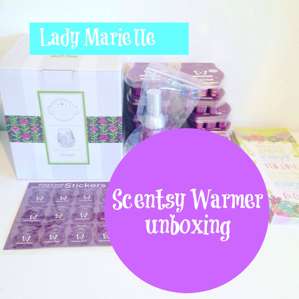 Scentsy unboxing