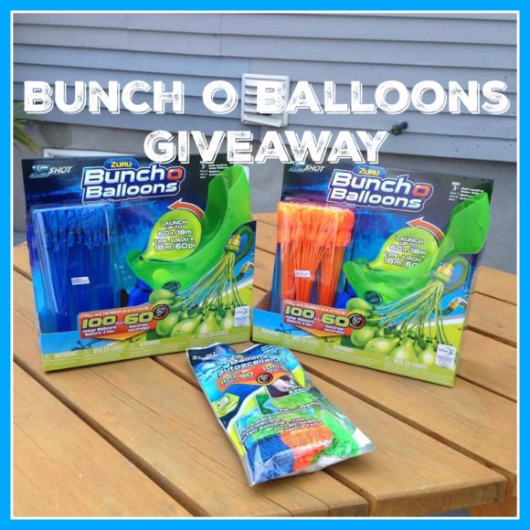 Bunch O Balloons Giveaway