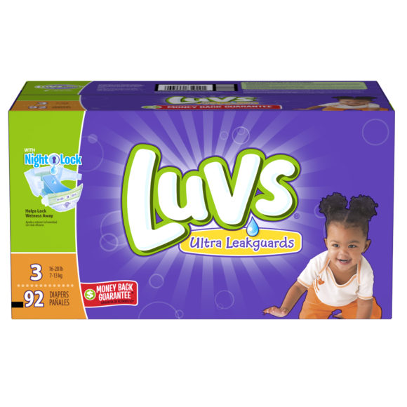 Luvs Box diapers 