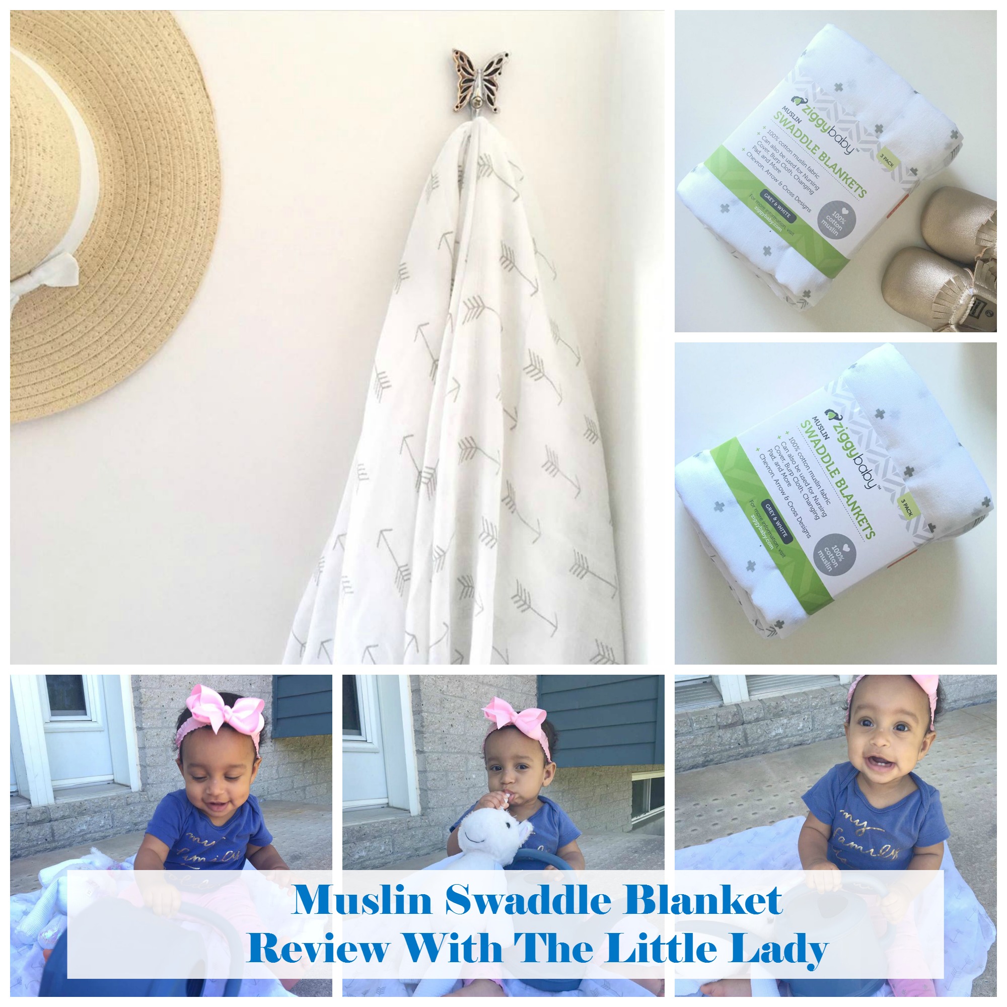 Muslin Swaddle Blanket Review With The Little Lady