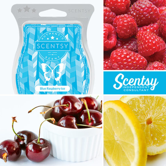 Blue Raspberry Ice Scentsy Bar 