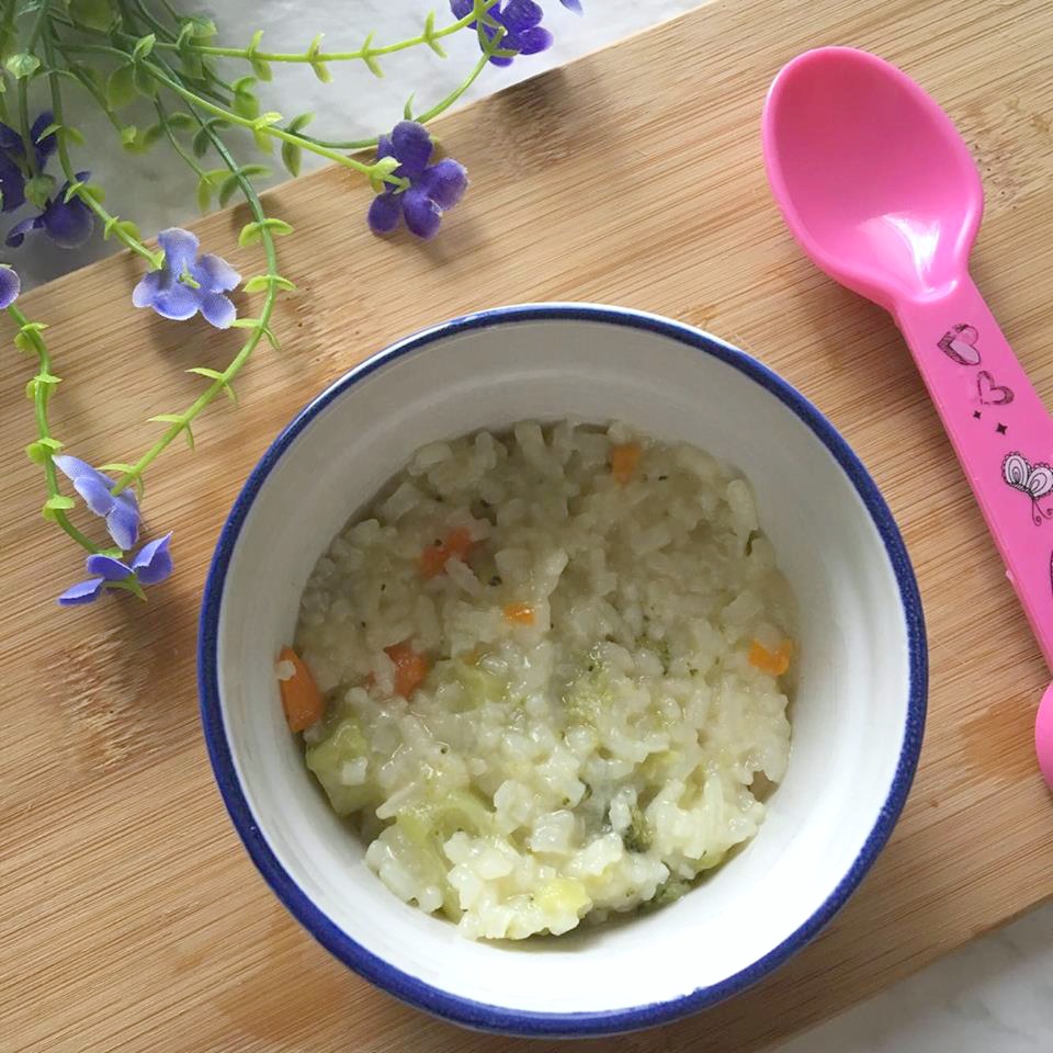 Baby Food Recipes: Easy Vegetable Rice Recipe