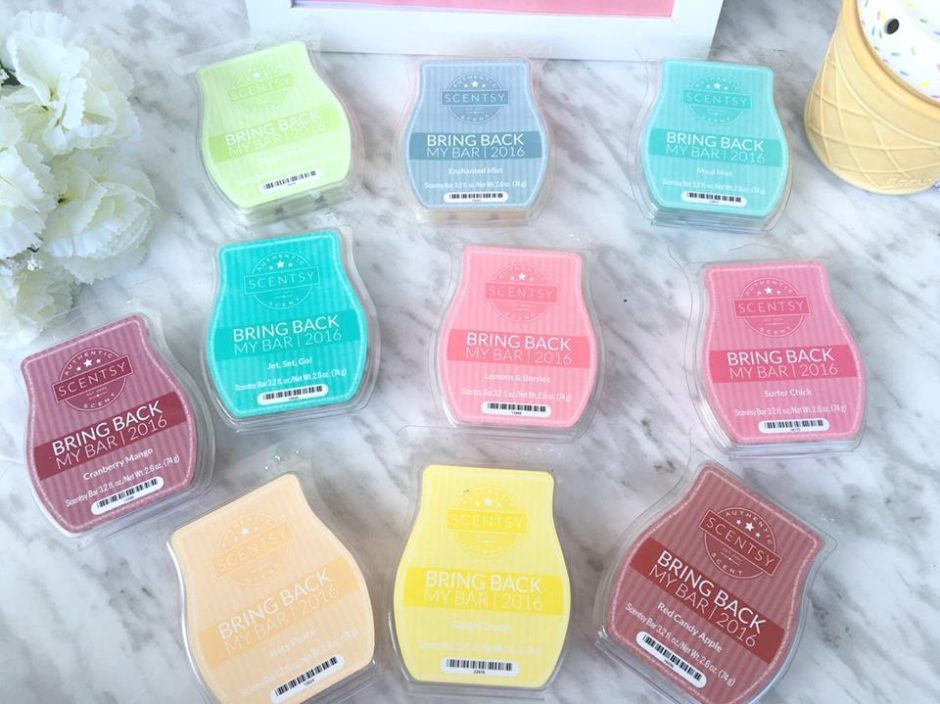 My Top 10 Favorites Scentsy Bars From The Bring Back My Bars 