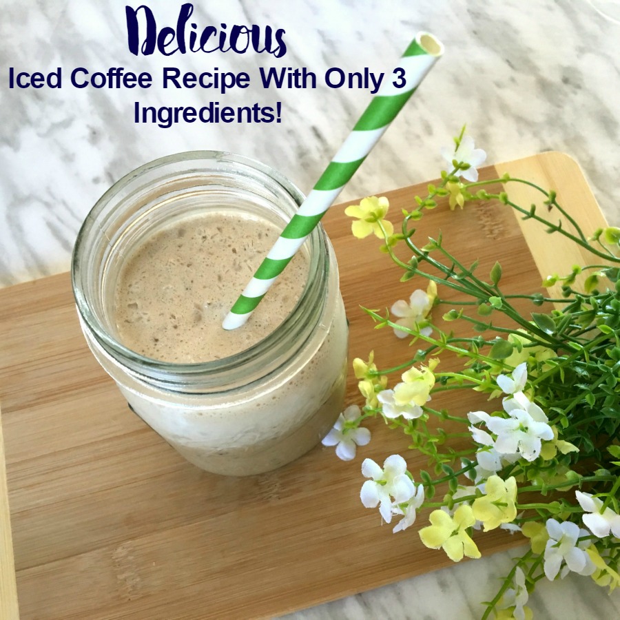Delicious Iced Coffee Recipe With Only 3 Ingredients!