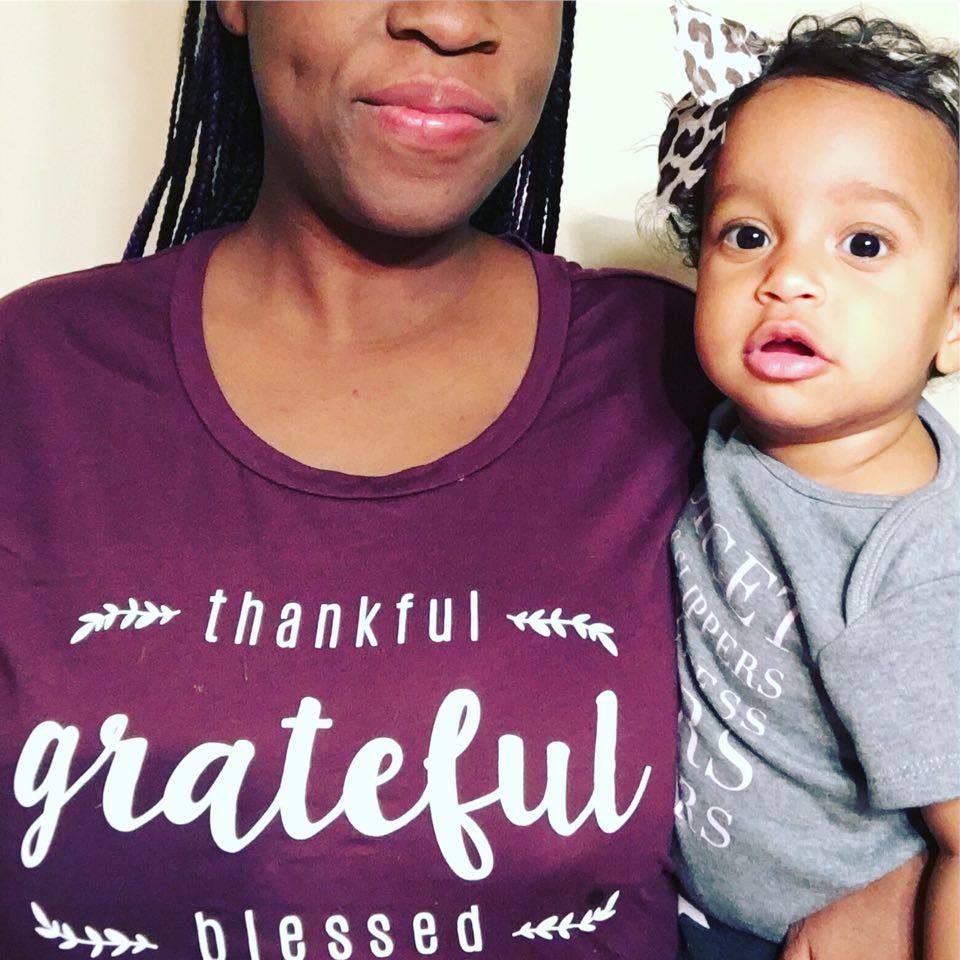 Thankful. Grateful. Blessed. Graphic T-Shirt From Cents Of Style