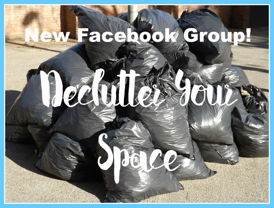 Join this awesome Declutter Your Space Facebook Group
