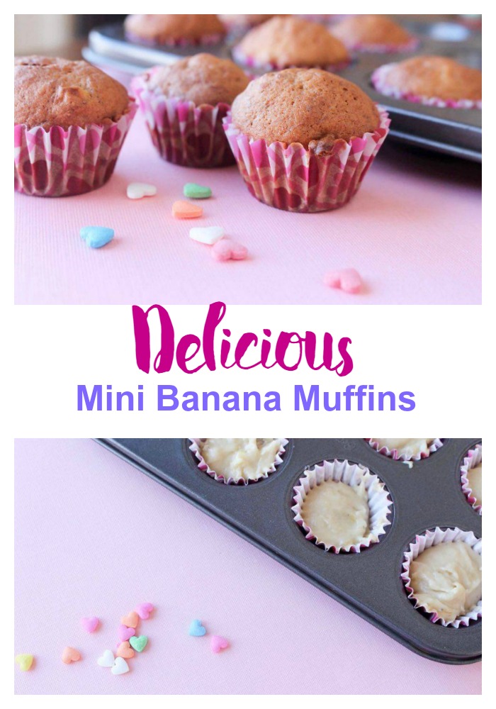 Delicious Mini Banana Muffins