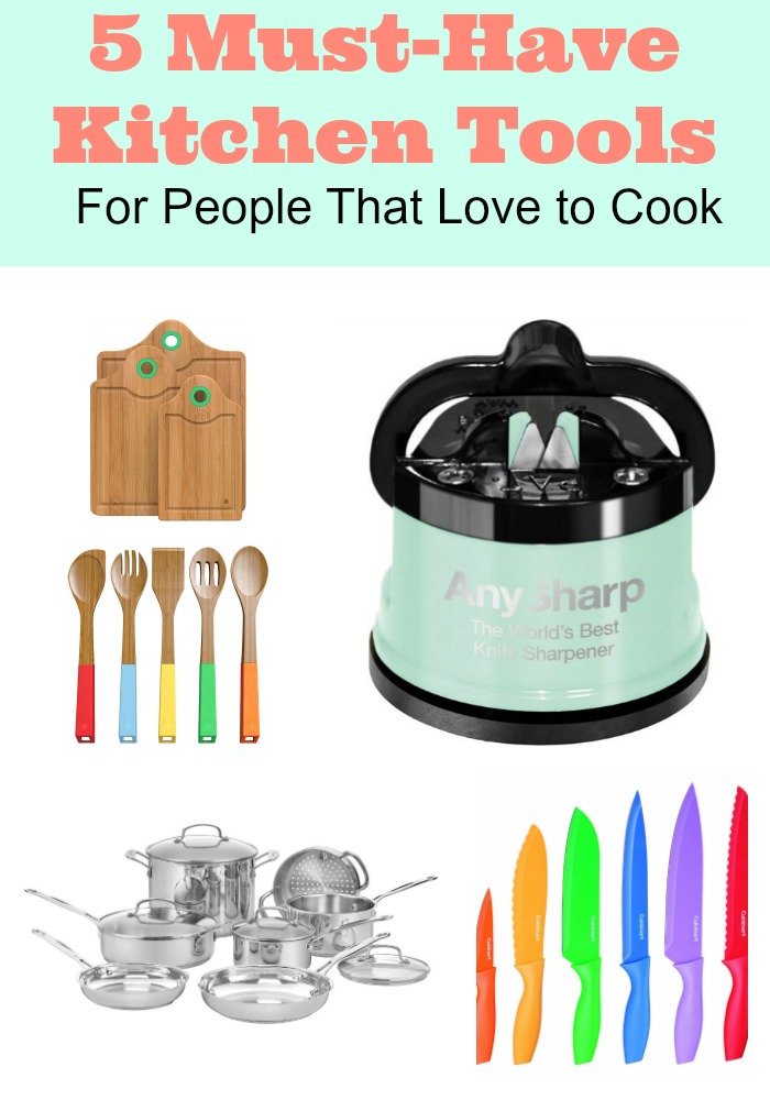 5 Must-Have Kitchen Tools For People That Love to Cook+ Giveaway