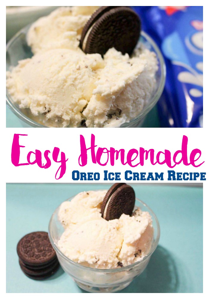 Easy Homemade Oreo Ice Cream Recipe