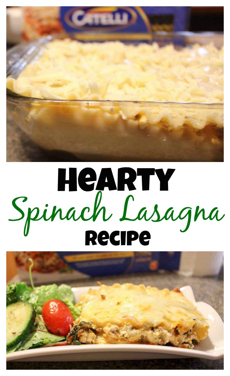 Hearty Spinach Lasagna Recipe