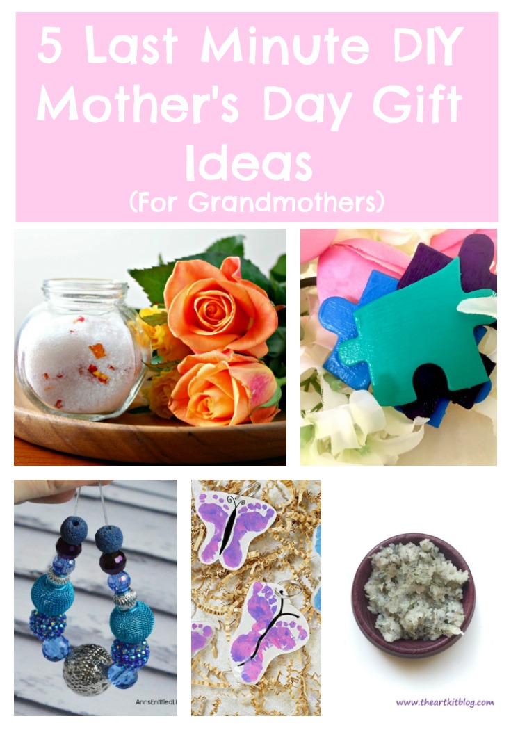 5 Last Minute DIY Mother's Day Gift Ideas For Grandmothers