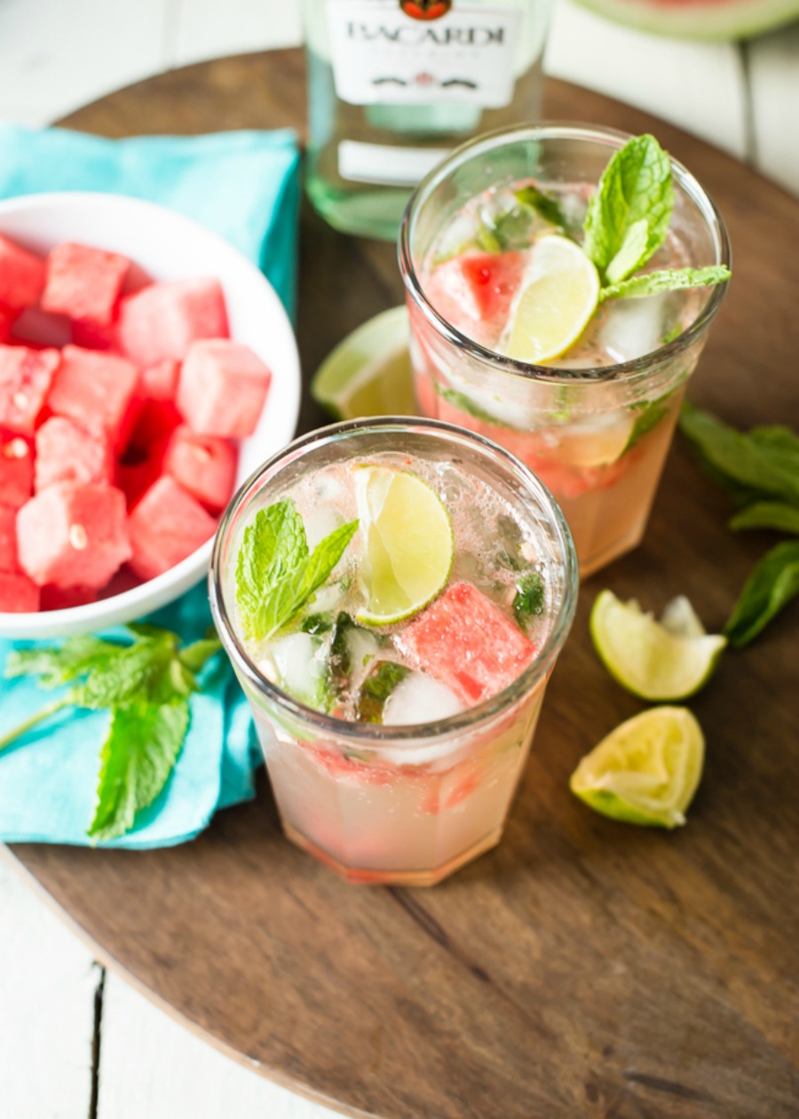 Watermelon Mojito Blanco Recipe + Mocktail Version
