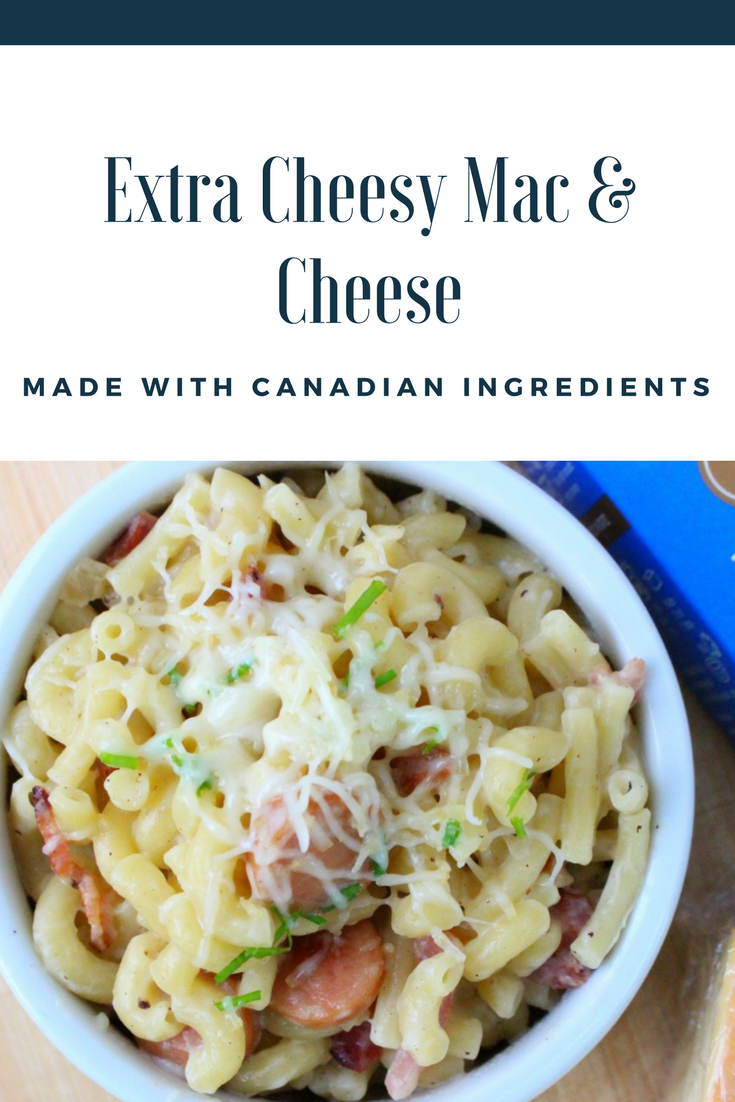 Extra Cheesy Mac & Cheese Made With Canadian Ingredients