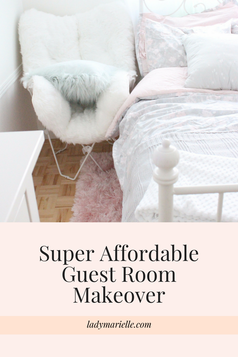 Super Affordable Guest Room Makeover