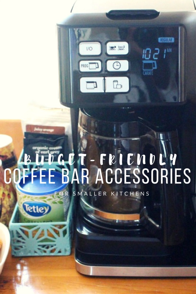 Budget-Friendly Coffee Bar Accessories For Smaller Kitchens