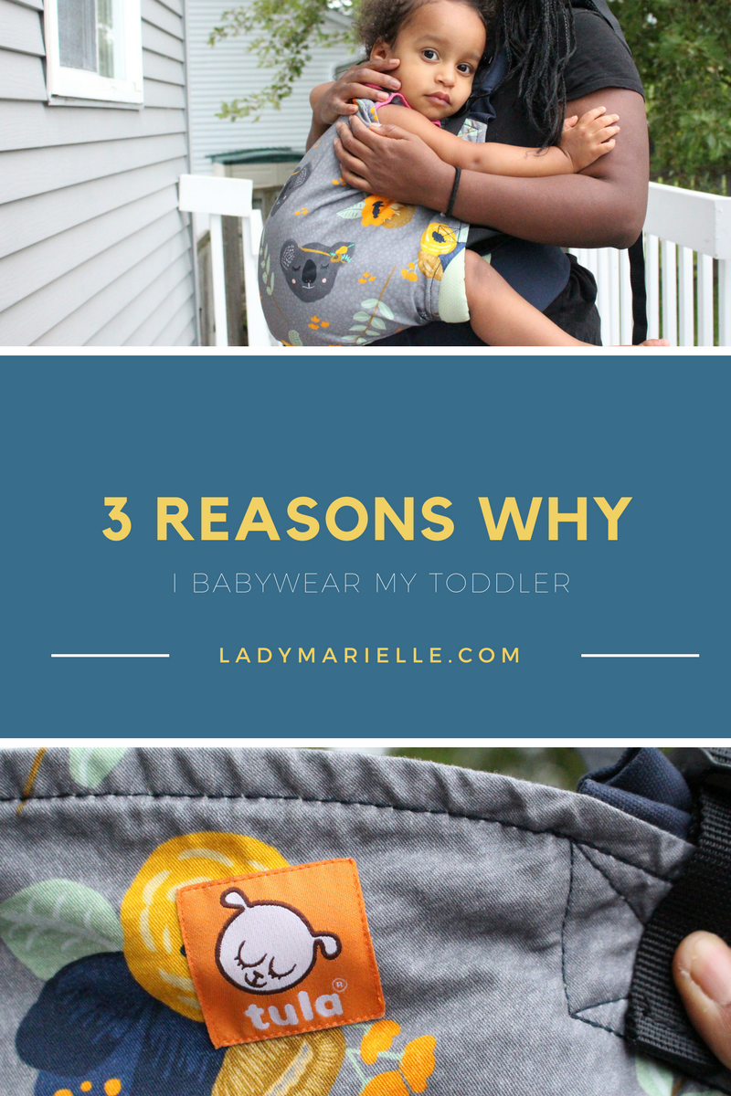 3 Reasons Why I Babywear My Toddler - Baby Tula Review
