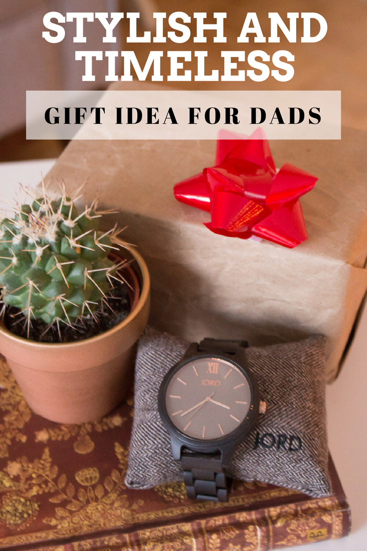 Stylish And Timeless Gift Idea For Dads JORD Wooden Watch