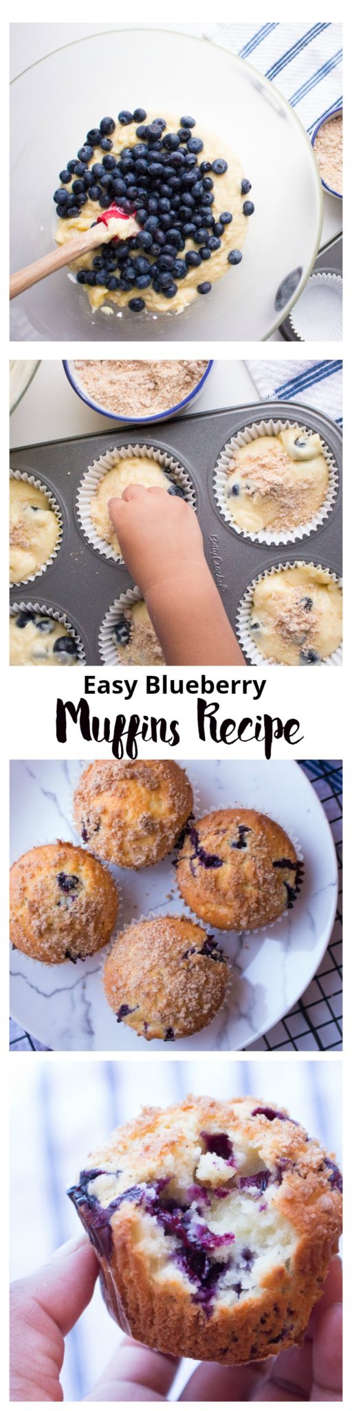 Easy Blueberry Muffins Recipe