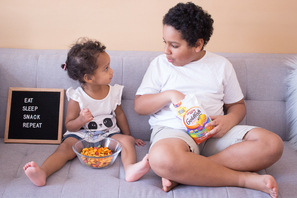 Simple Ways To Beat Cabin Fever + Snack Time With Goldfish Crackers