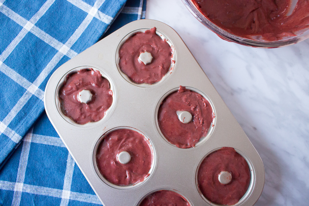 Making Red Velvet Donuts With The Innocent Baker