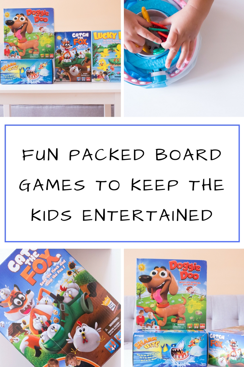 Fun Packed Board Games To Keep The Kids Entertained