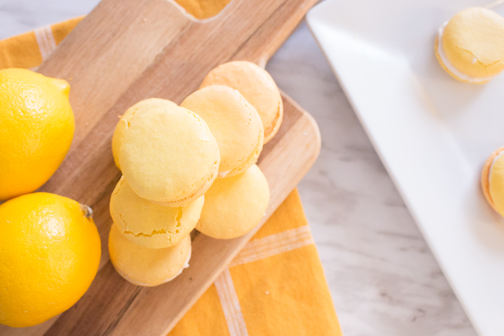 Simple Homemade Lemon Macarons Recipe