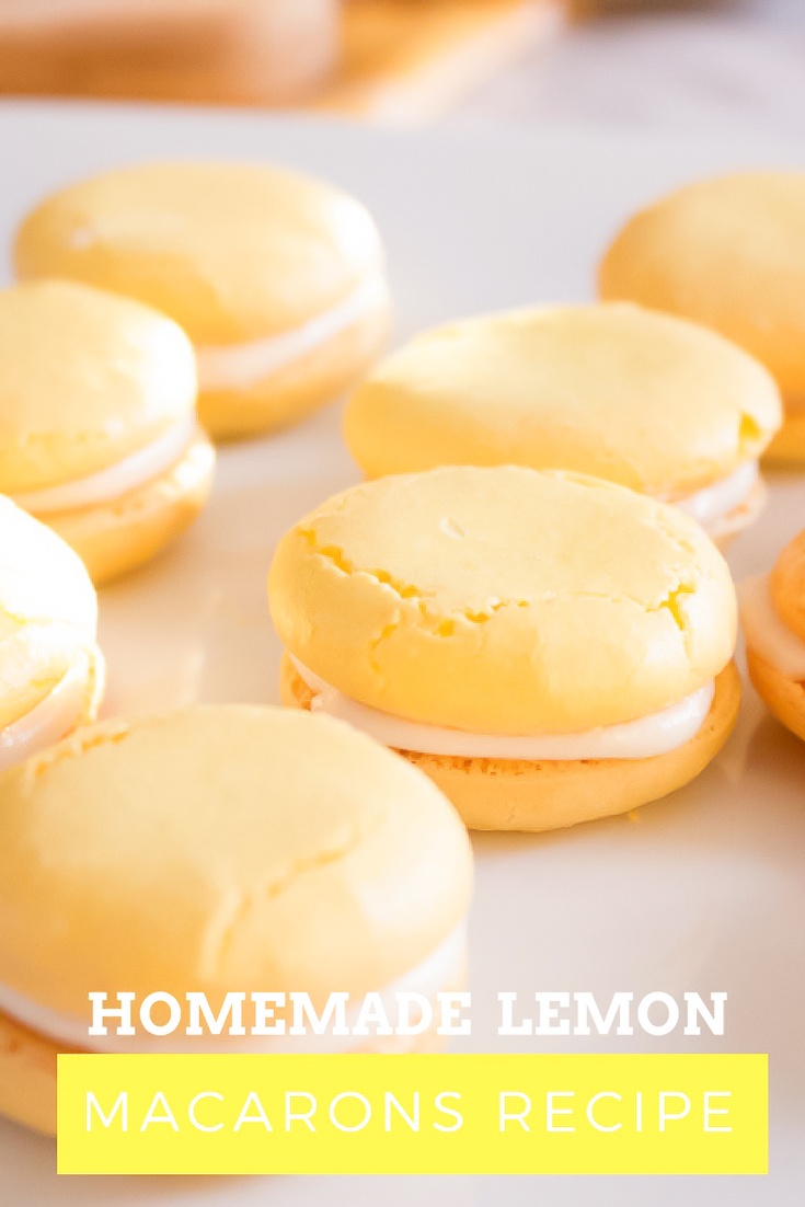 Simple Homemade Lemon Macarons Recipe