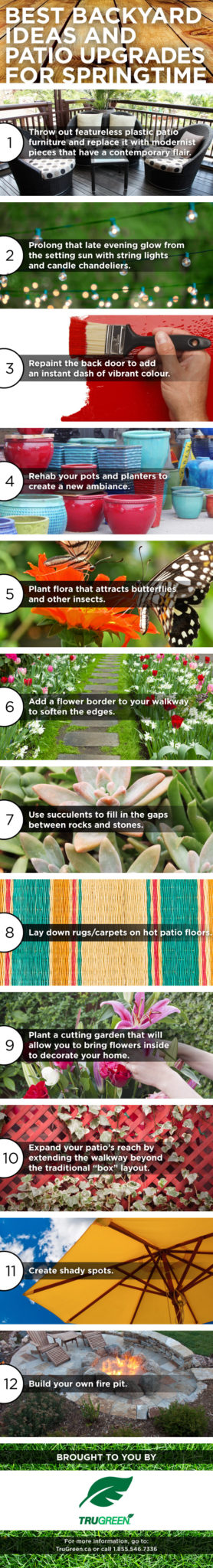 Simple Ways To Brighten Up Your Backyard This Spring