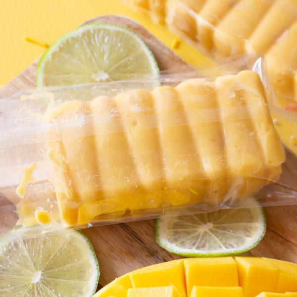 Refreshing Popsicle Recipe | Mango Lime Sorbet