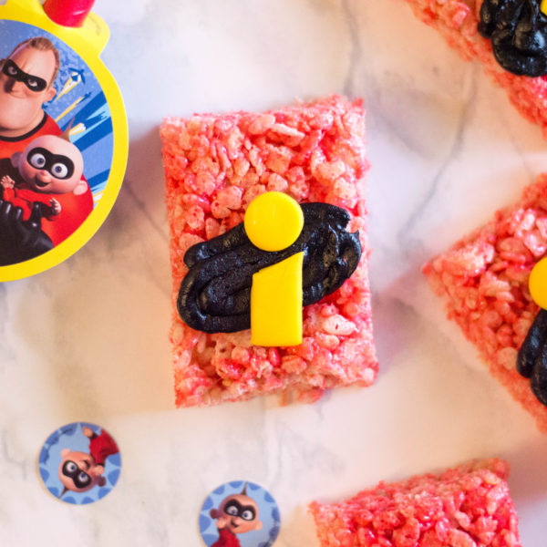 Disney Pixar’s: The Incredibles 2 Rice Cereal Treats Recipe