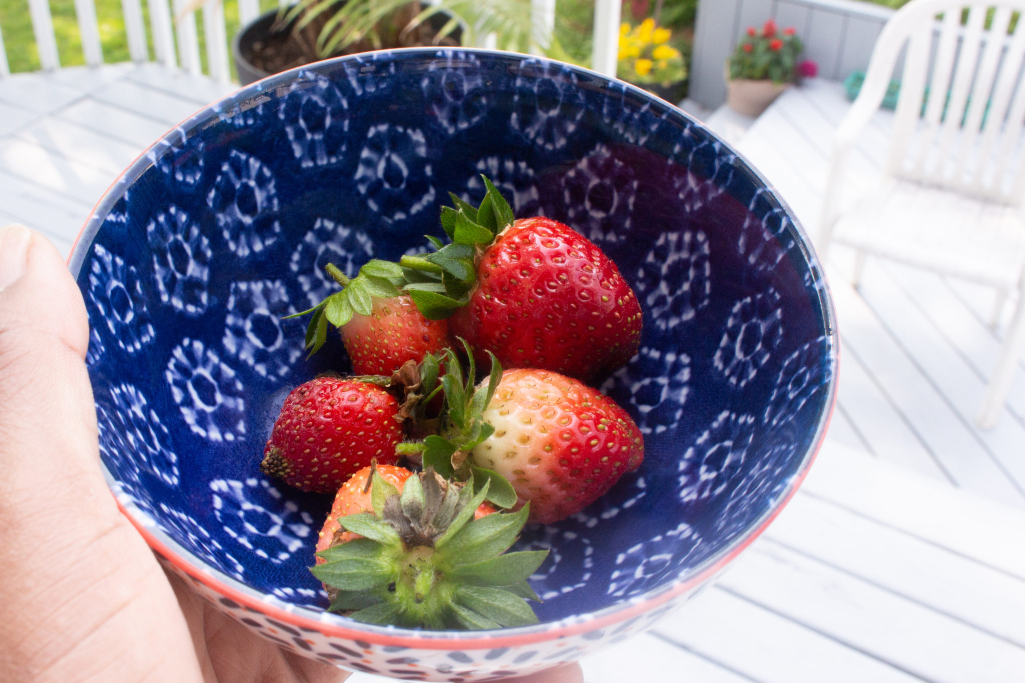 Strawberry picking