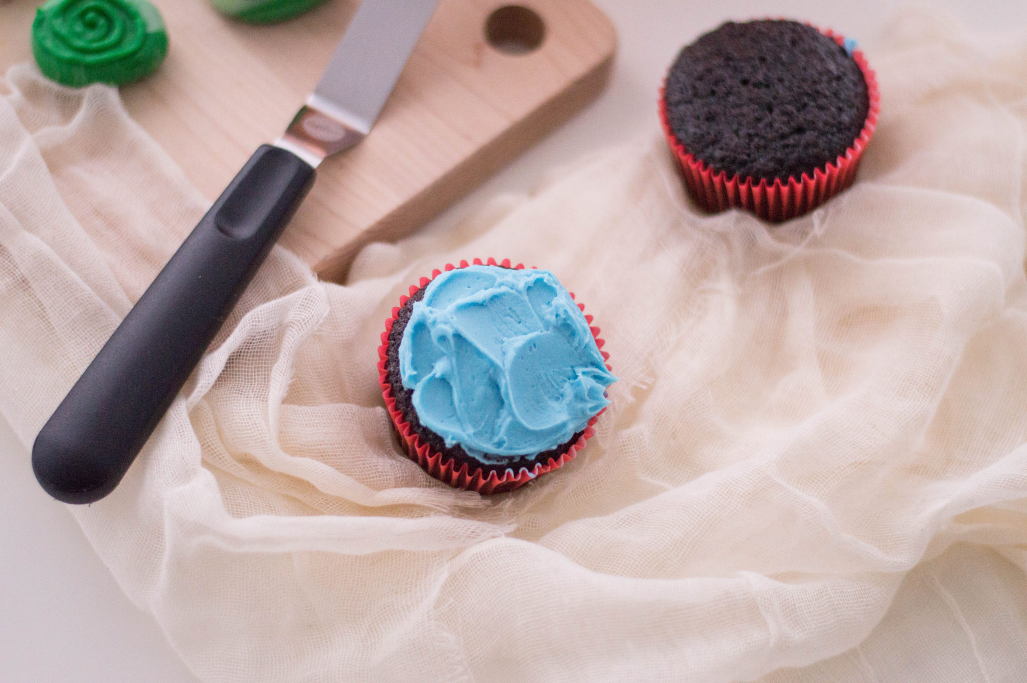 Moana Inspired Cupcakes