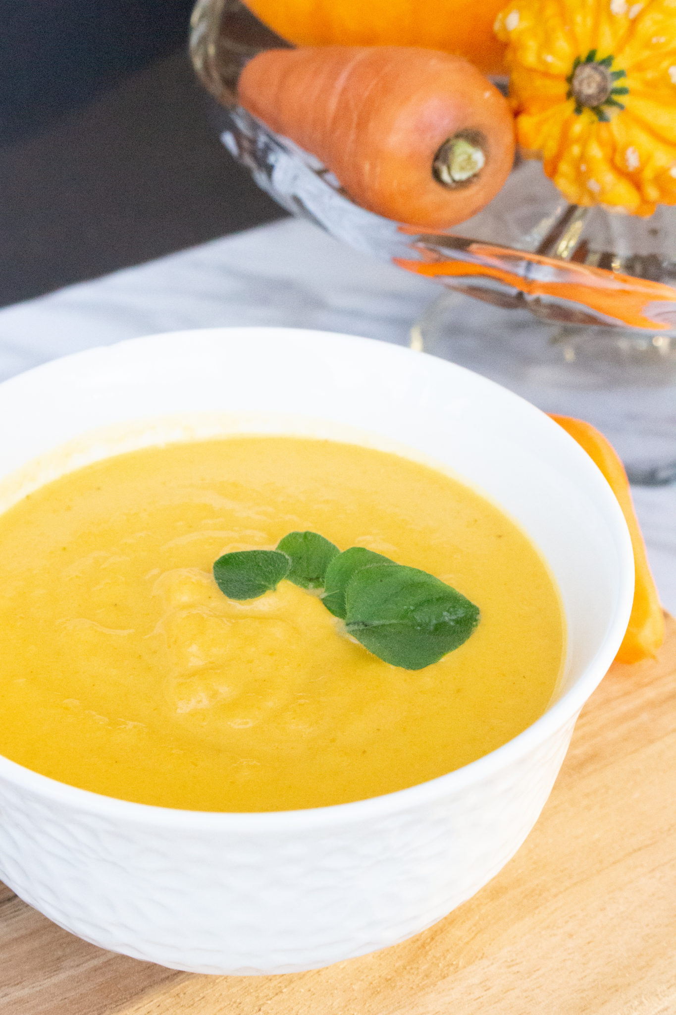 Easy Creamy Carrot Soup Recipe