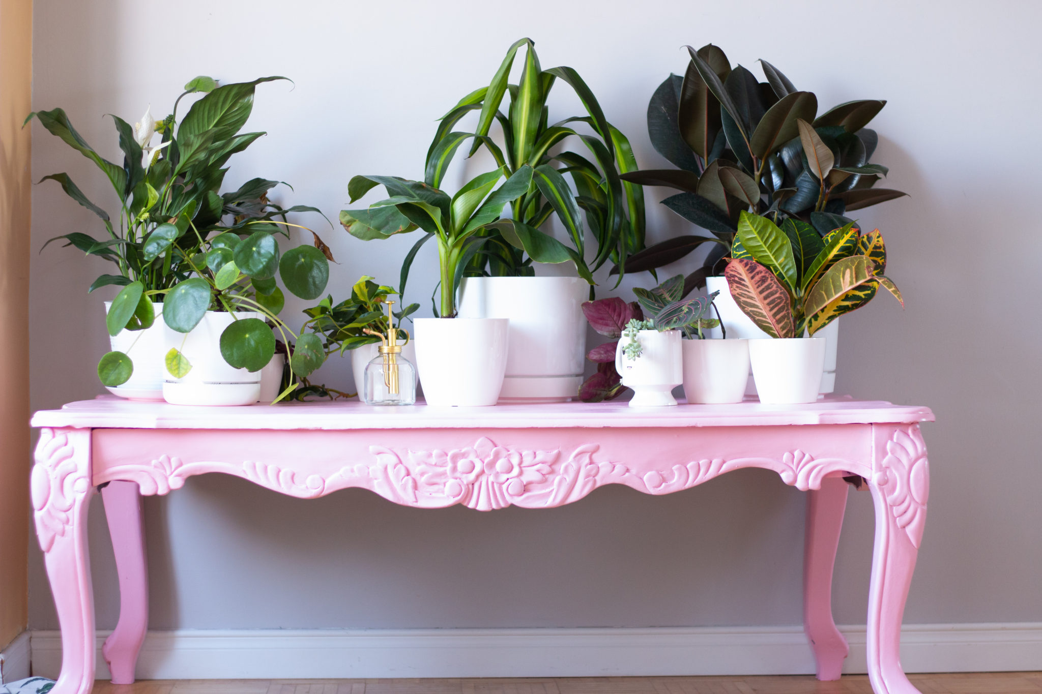 Pretty In Pink | Before & After Coffee Table Makeover