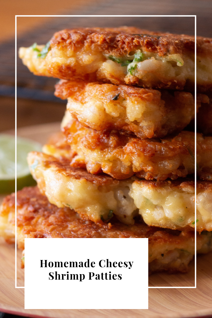 Tasty Homemade Cheesy Shrimp Patties Recipe