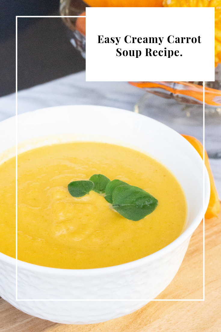 Easy Creamy Carrot Soup Recipe
