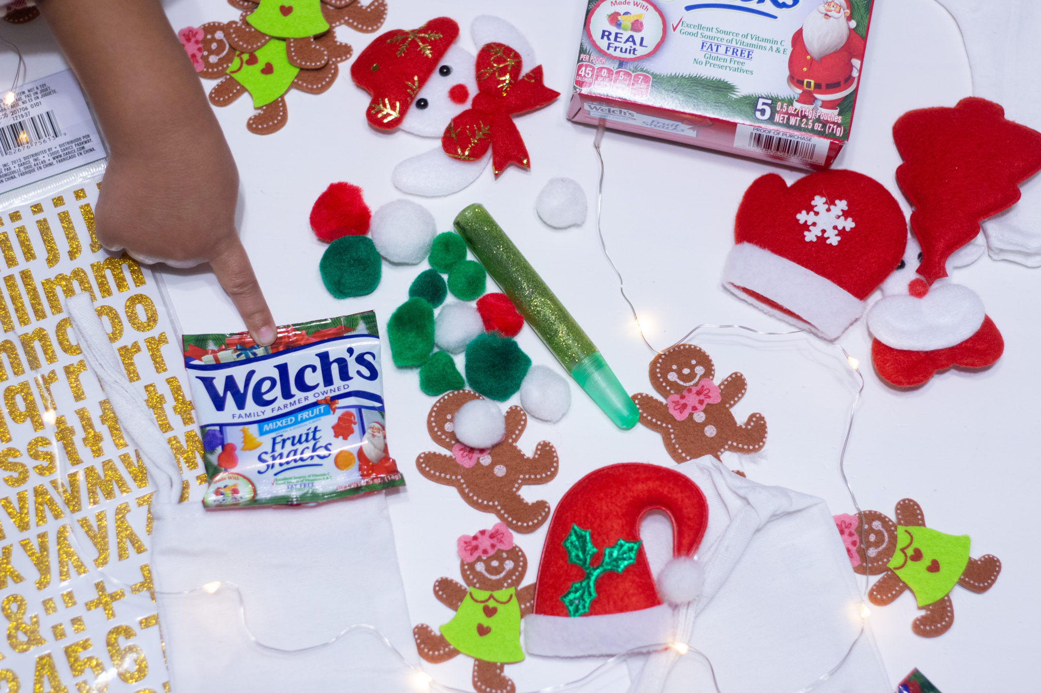 Easy DIY Advent Calendar - Welch's® Christmas Fruit Snacks