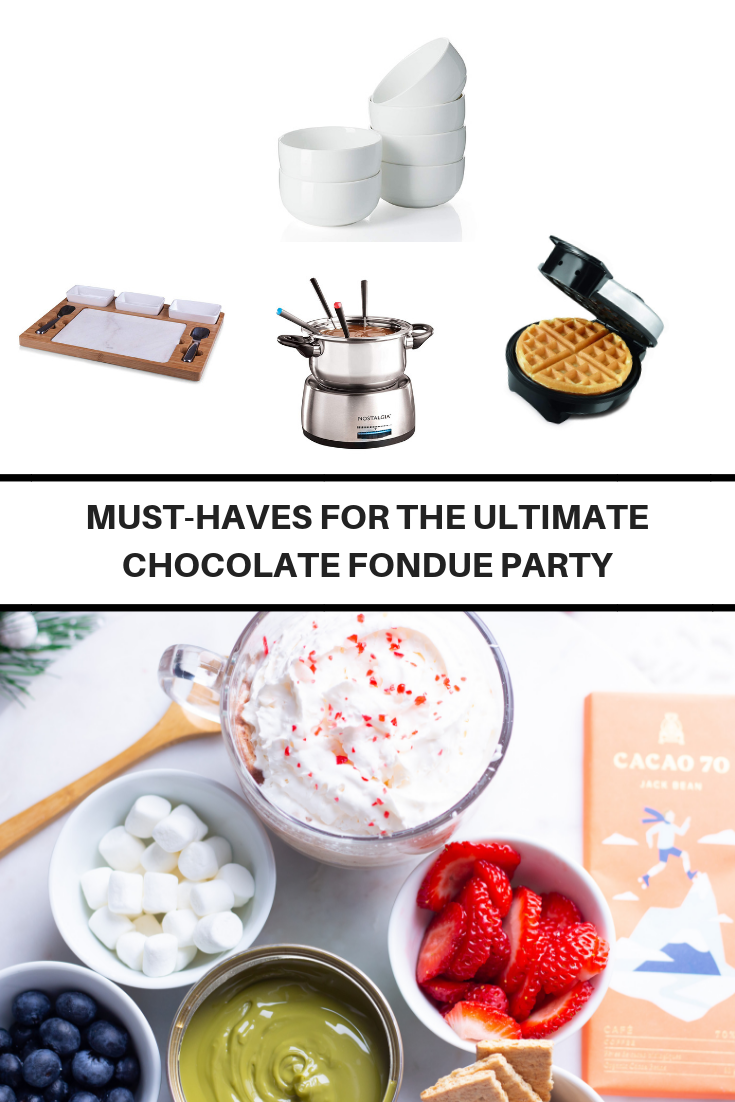 Must-Haves For The Ultimate Chocolate Fondue Party