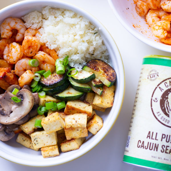 Delicious Cajun Shrimp Buddha Bowl Recipe